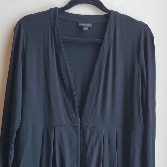 J. Jill Black V-Neck Tunic With Pockets Size XS - Picture 2 of 10